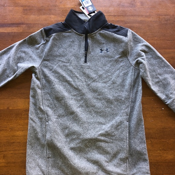 boys under armour quarter zip